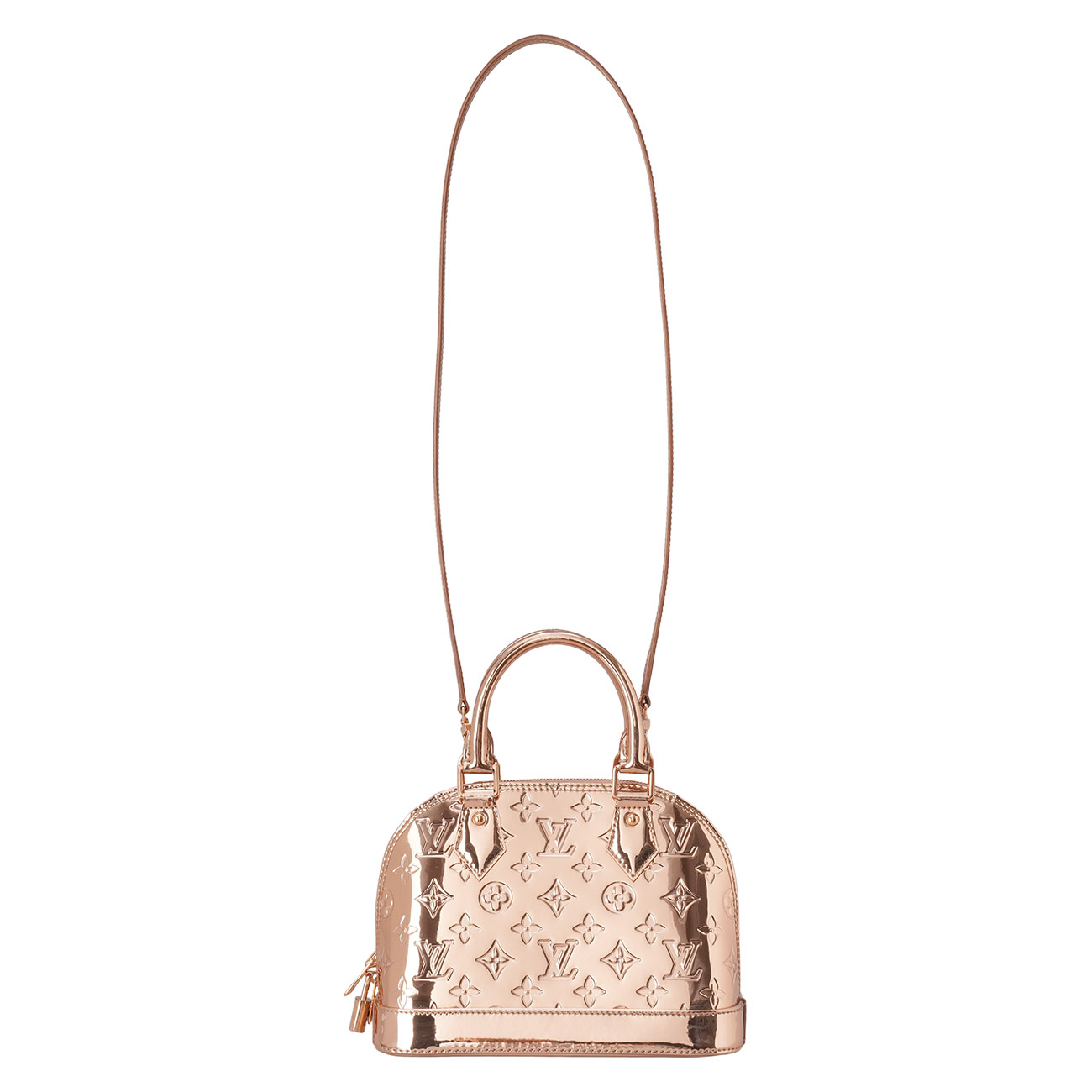 LOUIS VUITTON(USED)루이비통 M27037 시즌 알마 BB 로즈골드